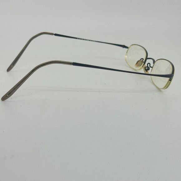 Modo Com Eyeglasses Frame Mod 903 Black Half Rim 48-20-145 Japan H13767 - Picture 4 of 7